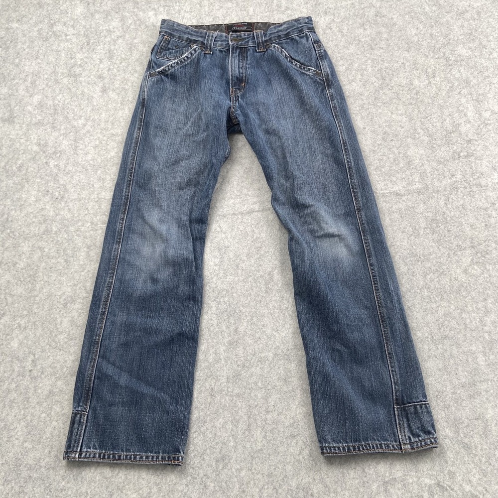 Levi Strauss Signature Straight Jeans Boys Youth 16 Regular (27x26) Blue Denim